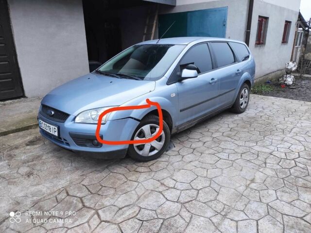Синий Форд Фокус, объемом двигателя 1.8 л и пробегом 258 тыс. км за 3600 $, фото 1 на Automoto.ua