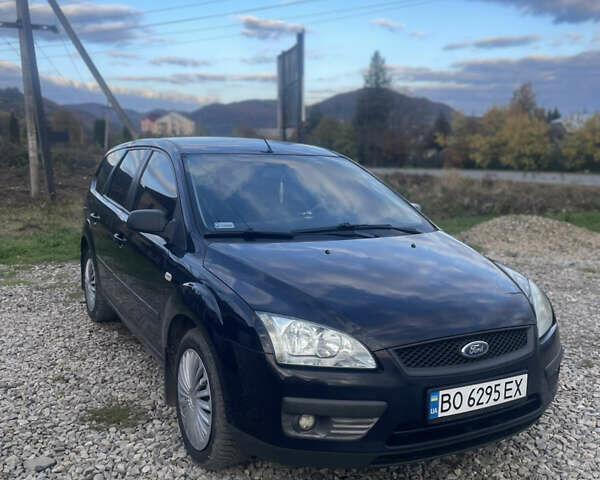 Синий Форд Фокус, объемом двигателя 1.8 л и пробегом 340 тыс. км за 4500 $, фото 1 на Automoto.ua