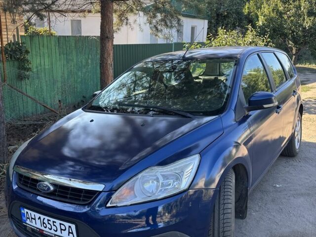 Синий Форд Фокус, объемом двигателя 1.6 л и пробегом 280 тыс. км за 4500 $, фото 1 на Automoto.ua