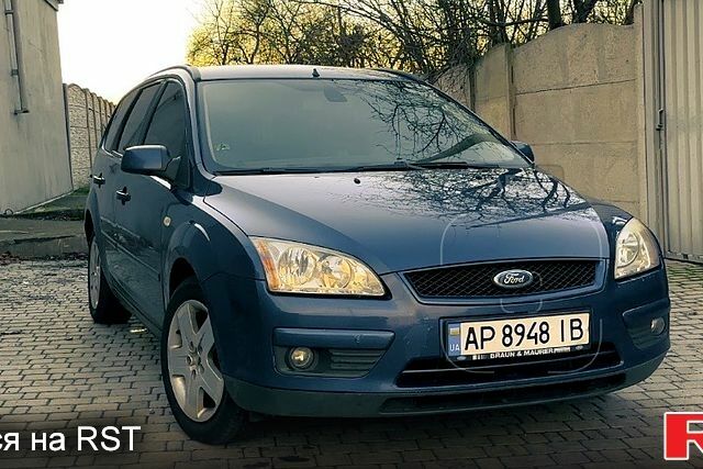 Синий Форд Фокус, объемом двигателя 1.6 л и пробегом 409 тыс. км за 3800 $, фото 1 на Automoto.ua