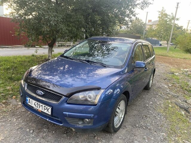 Синій Форд Фокус, об'ємом двигуна 2 л та пробігом 400 тис. км за 3110 $, фото 1 на Automoto.ua
