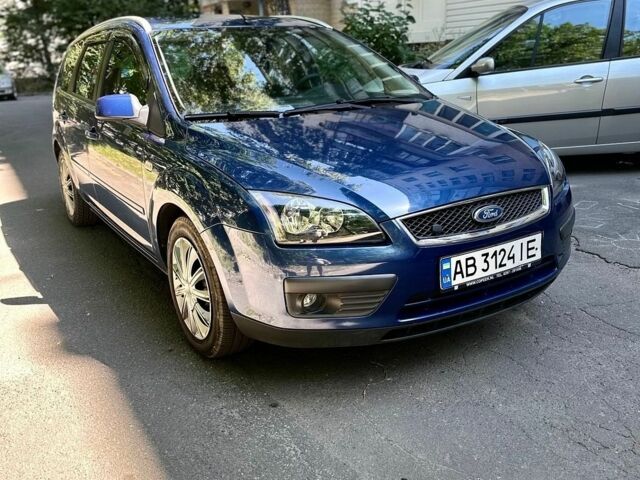 Синий Форд Фокус, объемом двигателя 1.8 л и пробегом 211 тыс. км за 5500 $, фото 1 на Automoto.ua