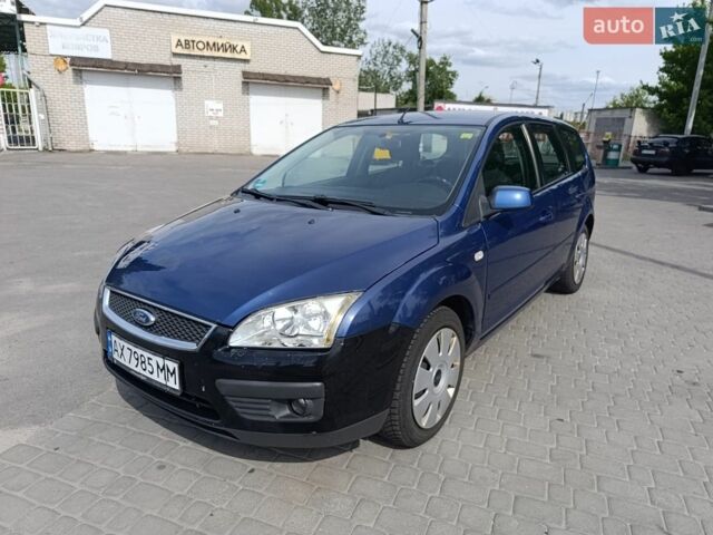 Синій Форд Фокус, об'ємом двигуна 1.6 л та пробігом 240 тис. км за 3550 $, фото 1 на Automoto.ua