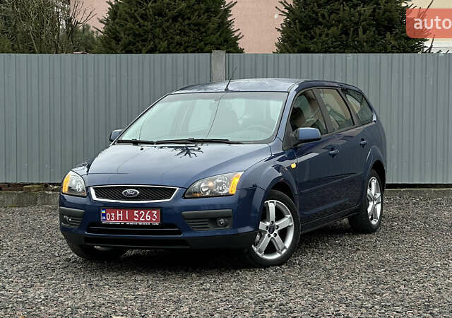Синий Форд Фокус, объемом двигателя 1.6 л и пробегом 231 тыс. км за 4999 $, фото 1 на Automoto.ua