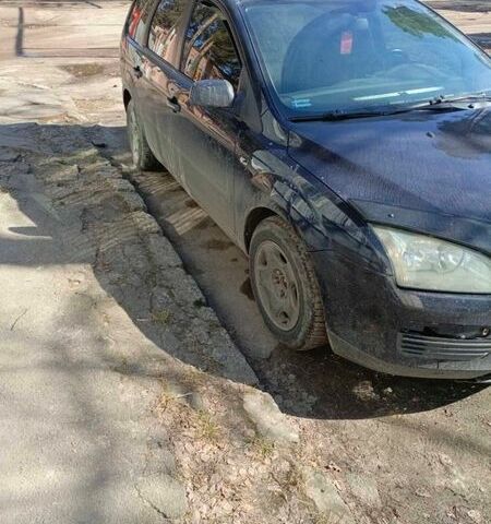 Синий Форд Фокус, объемом двигателя 1.6 л и пробегом 259 тыс. км за 5000 $, фото 1 на Automoto.ua