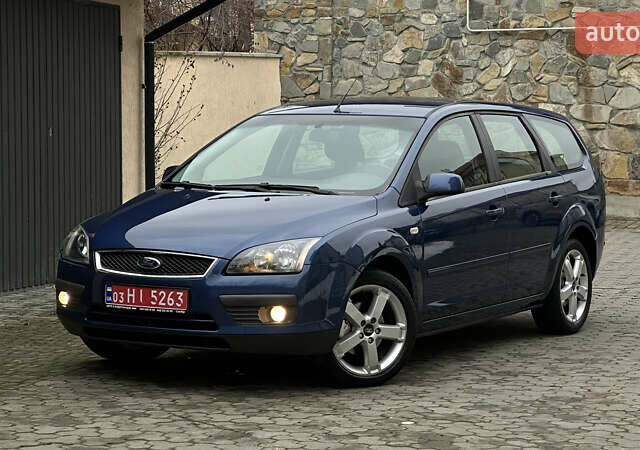 Синий Форд Фокус, объемом двигателя 1.6 л и пробегом 231 тыс. км за 4999 $, фото 1 на Automoto.ua