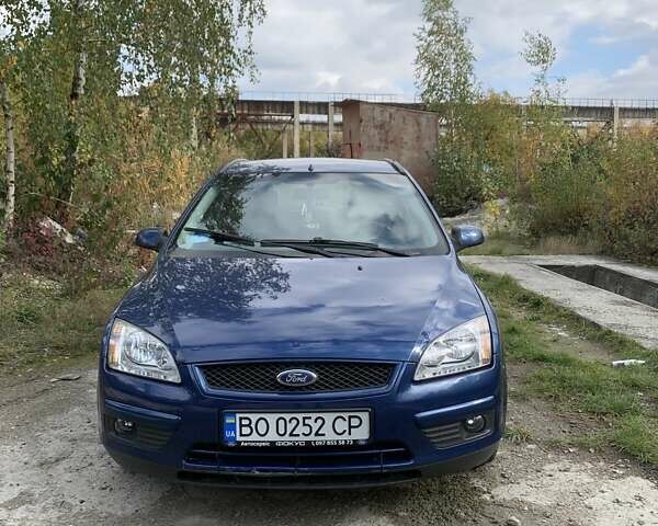 Синий Форд Фокус, объемом двигателя 1.6 л и пробегом 256 тыс. км за 4500 $, фото 1 на Automoto.ua