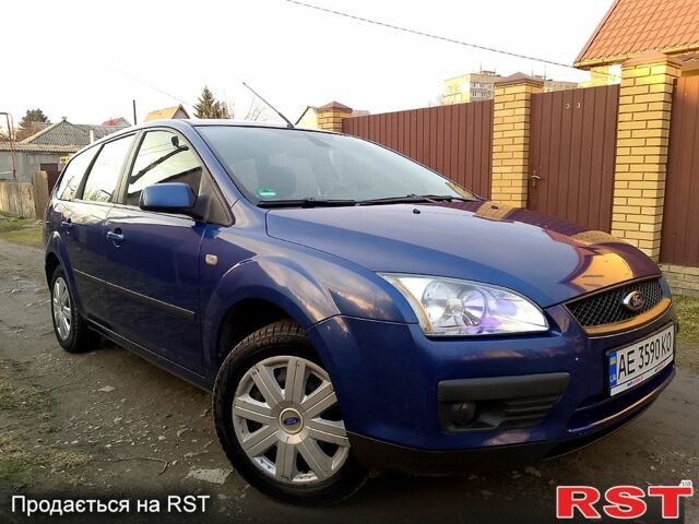 Синій Форд Фокус, об'ємом двигуна 1.6 л та пробігом 200 тис. км за 4800 $, фото 1 на Automoto.ua