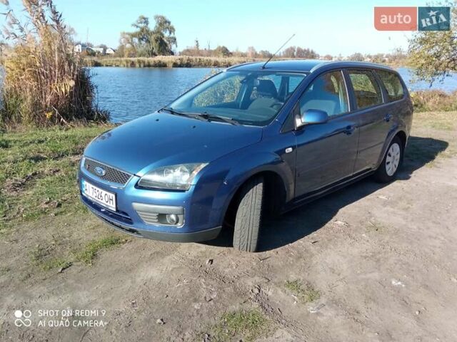 Синий Форд Фокус, объемом двигателя 1.8 л и пробегом 282 тыс. км за 5100 $, фото 1 на Automoto.ua