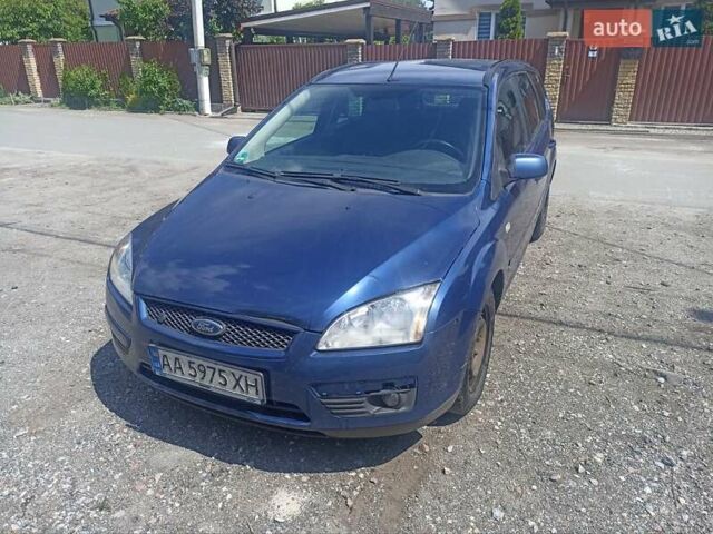 Синий Форд Фокус, объемом двигателя 1.8 л и пробегом 255 тыс. км за 4300 $, фото 1 на Automoto.ua