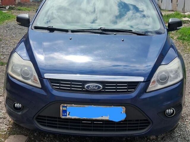 Синий Форд Фокус, объемом двигателя 1.6 л и пробегом 218 тыс. км за 4800 $, фото 1 на Automoto.ua