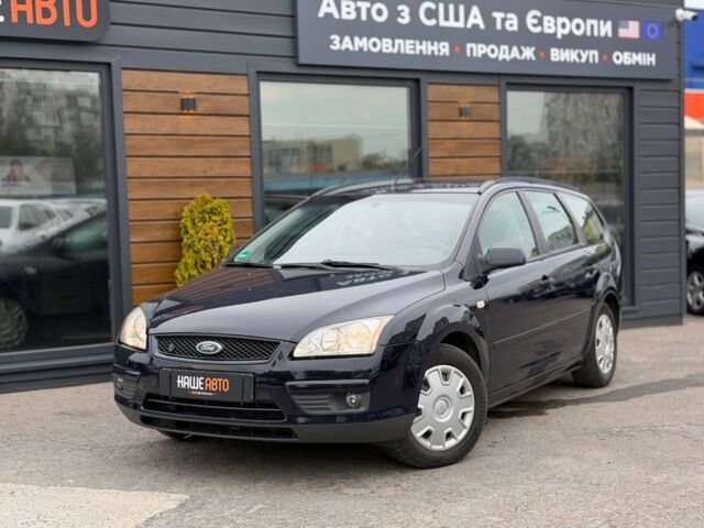 Синій Форд Фокус, об'ємом двигуна 1.8 л та пробігом 218 тис. км за 4650 $, фото 1 на Automoto.ua