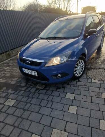 Синий Форд Фокус, объемом двигателя 1.6 л и пробегом 385 тыс. км за 3800 $, фото 1 на Automoto.ua