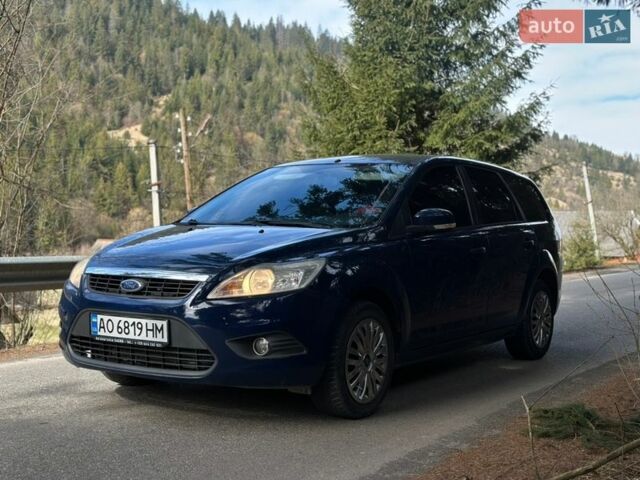 Синий Форд Фокус, объемом двигателя 1.8 л и пробегом 278 тыс. км за 4700 $, фото 1 на Automoto.ua