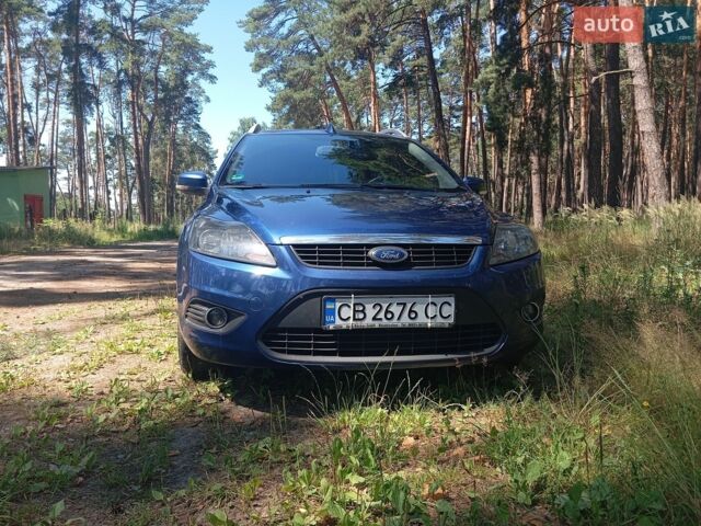 Синий Форд Фокус, объемом двигателя 1.6 л и пробегом 212 тыс. км за 5900 $, фото 1 на Automoto.ua