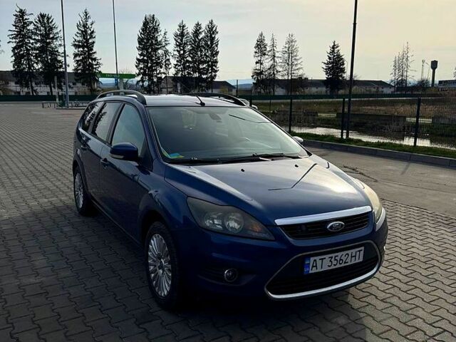 Синий Форд Фокус, объемом двигателя 1.8 л и пробегом 275 тыс. км за 5800 $, фото 1 на Automoto.ua