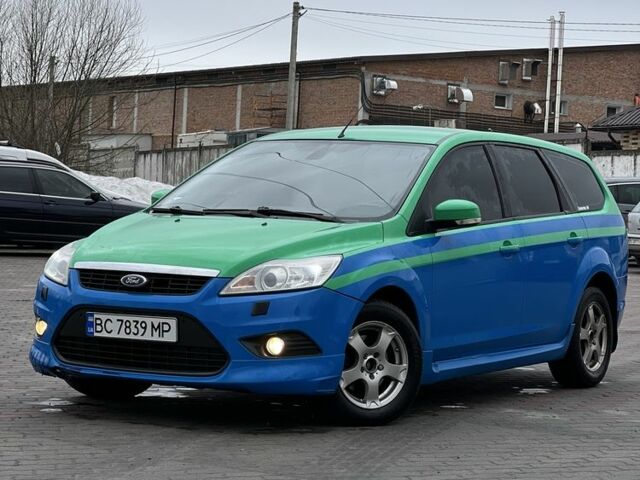 Синий Форд Фокус, объемом двигателя 1.6 л и пробегом 266 тыс. км за 4300 $, фото 1 на Automoto.ua