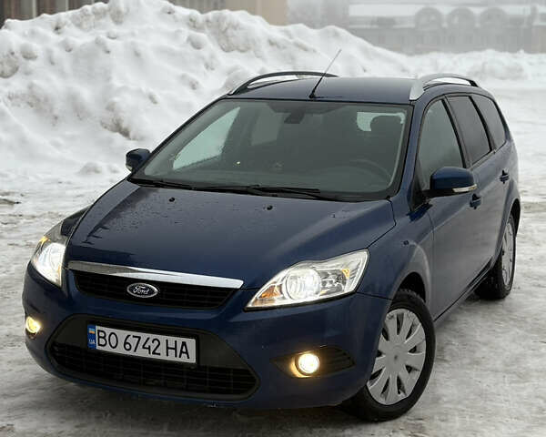 Синий Форд Фокус, объемом двигателя 1.6 л и пробегом 277 тыс. км за 4950 $, фото 1 на Automoto.ua