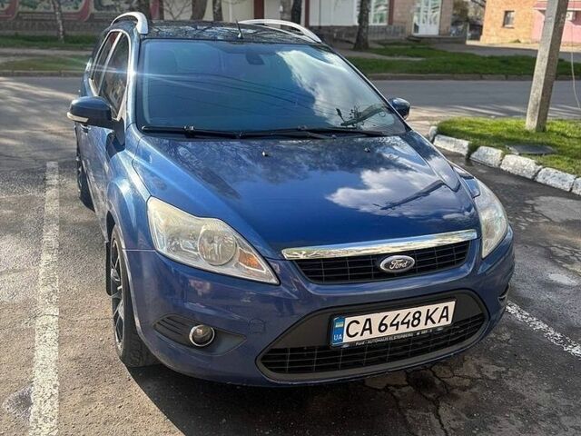 Синий Форд Фокус, объемом двигателя 1.6 л и пробегом 259 тыс. км за 5500 $, фото 1 на Automoto.ua