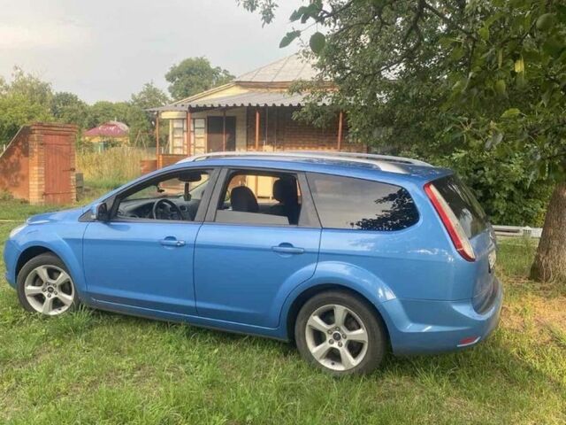 Синий Форд Фокус, объемом двигателя 1.6 л и пробегом 217 тыс. км за 7000 $, фото 1 на Automoto.ua