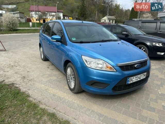 Синий Форд Фокус, объемом двигателя 1.4 л и пробегом 198 тыс. км за 5050 $, фото 1 на Automoto.ua