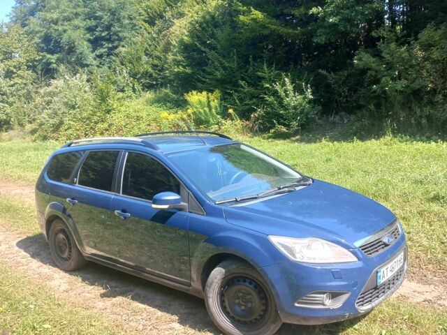 Синій Форд Фокус, об'ємом двигуна 2 л та пробігом 236 тис. км за 4500 $, фото 1 на Automoto.ua