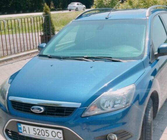 Синий Форд Фокус, объемом двигателя 1.8 л и пробегом 288 тыс. км за 5700 $, фото 1 на Automoto.ua