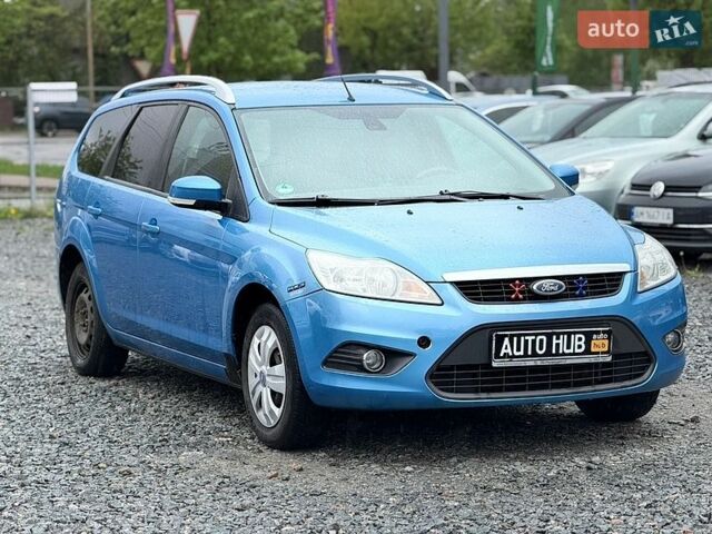 Синий Форд Фокус, объемом двигателя 1.6 л и пробегом 265 тыс. км за 6500 $, фото 1 на Automoto.ua