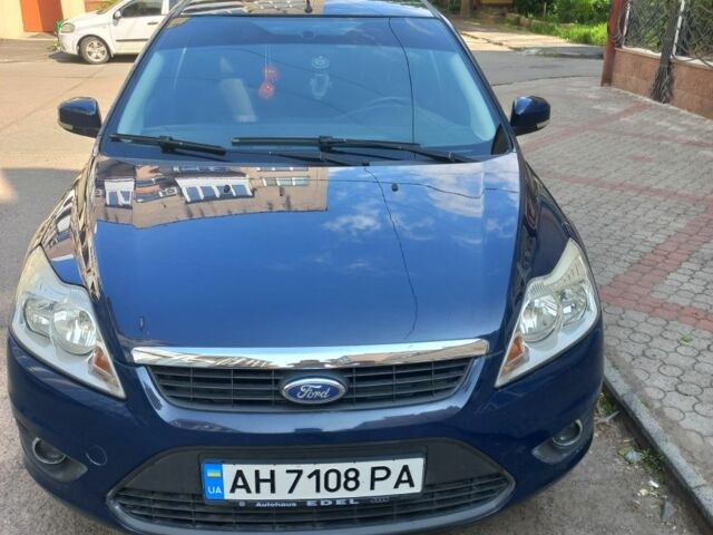 Синій Форд Фокус, об'ємом двигуна 1.6 л та пробігом 214 тис. км за 4300 $, фото 1 на Automoto.ua