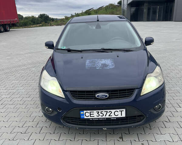 Форд Фокус 2008 в Черновцах на Automoto.ua Синий Форд Фокус, объемом двигателя 1.56 л и пробегом 390 тыс. км за 4700 $, фото 1 на Automoto.ua