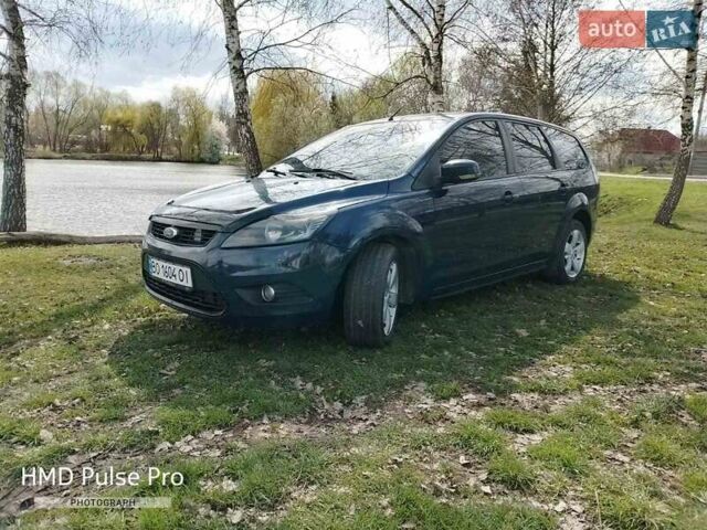 Синий Форд Фокус, объемом двигателя 1.59 л и пробегом 210 тыс. км за 4850 $, фото 1 на Automoto.ua