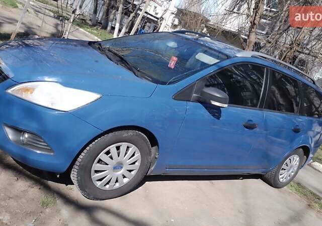 Форд Фокус 2009 у Одесі на Automoto.ua Синій Форд Фокус, об'ємом двигуна 1.56 л та пробігом 205 тис. км за 5500 $, фото 1 на Automoto.ua