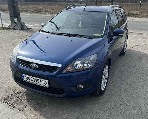 Синий Форд Фокус, объемом двигателя 1.8 л и пробегом 260 тыс. км за 6300 $, фото 1 на Automoto.ua
