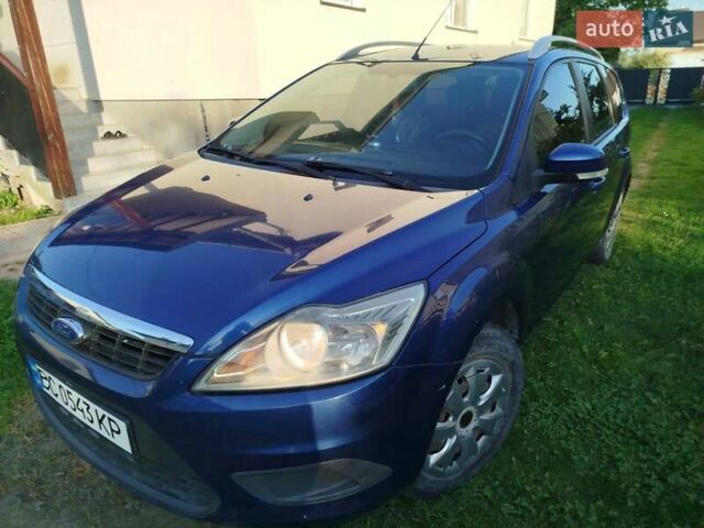 Синий Форд Фокус, объемом двигателя 1.6 л и пробегом 224 тыс. км за 5200 $, фото 1 на Automoto.ua
