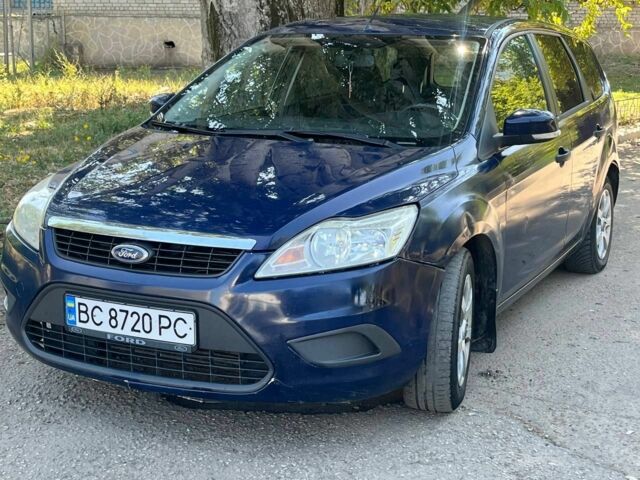 Синий Форд Фокус, объемом двигателя 1.6 л и пробегом 217 тыс. км за 4400 $, фото 1 на Automoto.ua