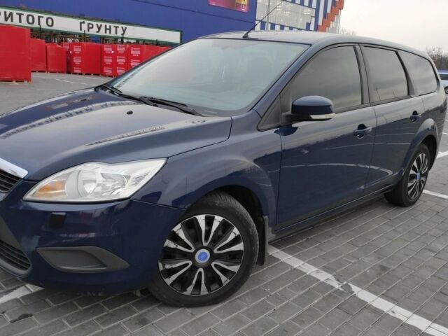 Синій Форд Фокус, об'ємом двигуна 1.6 л та пробігом 186 тис. км за 7500 $, фото 1 на Automoto.ua