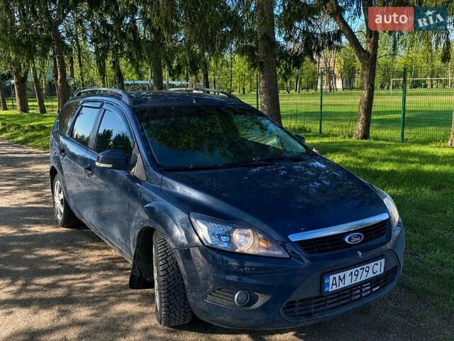 Синий Форд Фокус, объемом двигателя 1.6 л и пробегом 255 тыс. км за 5700 $, фото 1 на Automoto.ua