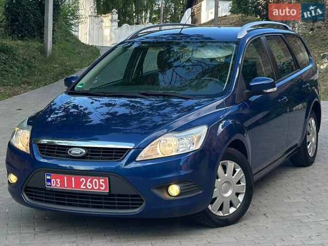 Синий Форд Фокус, объемом двигателя 1.6 л и пробегом 155 тыс. км за 6000 $, фото 1 на Automoto.ua