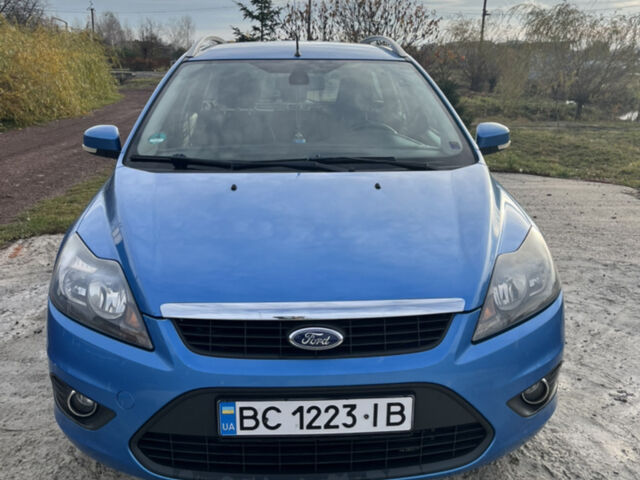 Синий Форд Фокус, объемом двигателя 2 л и пробегом 314 тыс. км за 5700 $, фото 1 на Automoto.ua