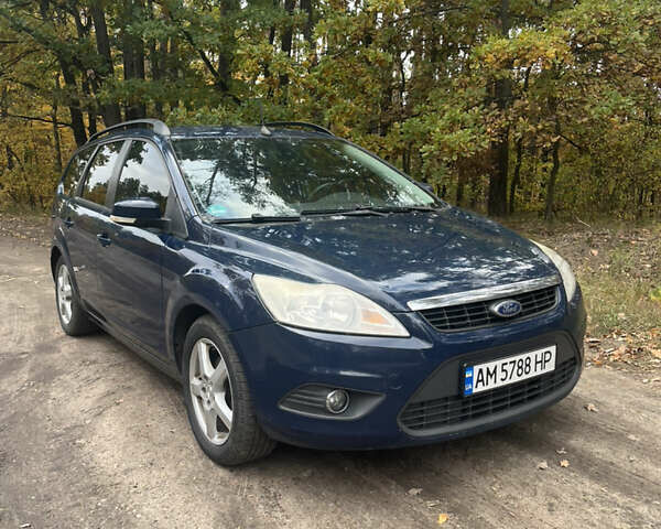 Синий Форд Фокус, объемом двигателя 1.56 л и пробегом 284 тыс. км за 5750 $, фото 1 на Automoto.ua