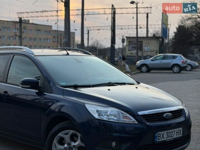Синий Форд Фокус, объемом двигателя 1.6 л и пробегом 218 тыс. км за 6500 $, фото 1 на Automoto.ua