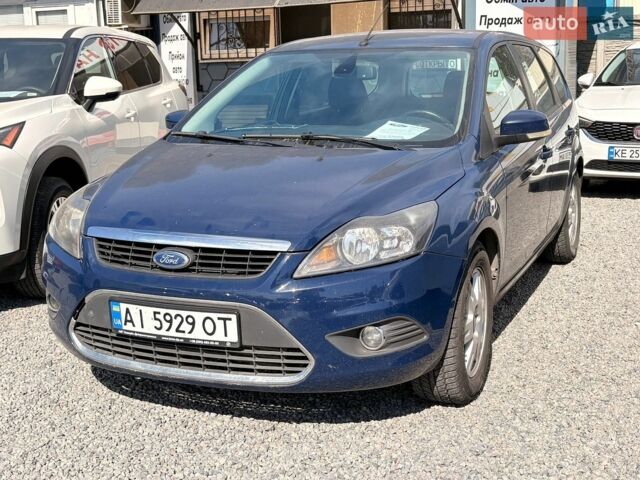 Синий Форд Фокус, объемом двигателя 2 л и пробегом 285 тыс. км за 3300 $, фото 1 на Automoto.ua