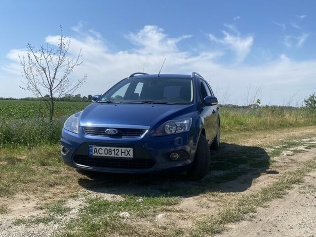 Синий Форд Фокус, объемом двигателя 1.6 л и пробегом 274 тыс. км за 6407 $, фото 1 на Automoto.ua