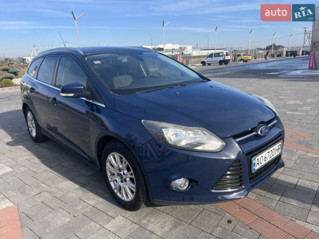 Синий Форд Фокус, объемом двигателя 2 л и пробегом 270 тыс. км за 7700 $, фото 1 на Automoto.ua