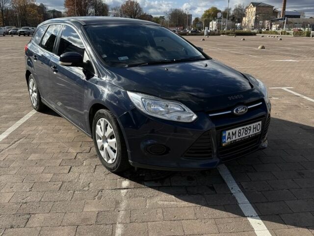 Синий Форд Фокус, объемом двигателя 1.6 л и пробегом 217 тыс. км за 5850 $, фото 1 на Automoto.ua