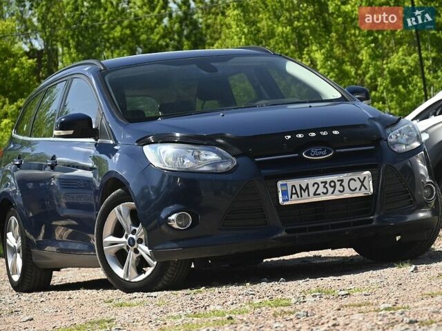 Синий Форд Фокус, объемом двигателя 1.6 л и пробегом 290 тыс. км за 5300 $, фото 1 на Automoto.ua