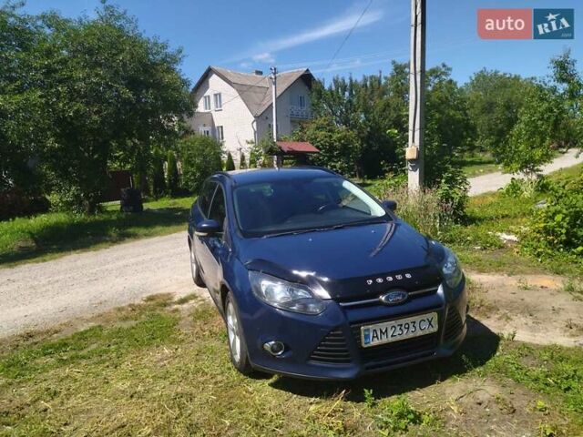 Синий Форд Фокус, объемом двигателя 1.6 л и пробегом 280 тыс. км за 5500 $, фото 1 на Automoto.ua