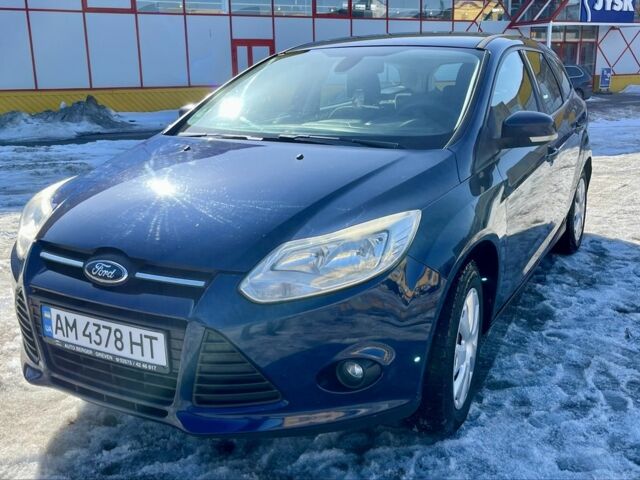 Синий Форд Фокус, объемом двигателя 1.6 л и пробегом 215 тыс. км за 7000 $, фото 1 на Automoto.ua