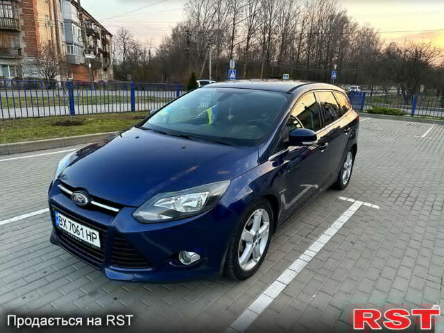 Синий Форд Фокус, объемом двигателя 1.6 л и пробегом 217 тыс. км за 7600 $, фото 1 на Automoto.ua