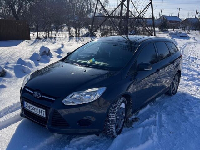 Синий Форд Фокус, объемом двигателя 1.6 л и пробегом 213 тыс. км за 7500 $, фото 1 на Automoto.ua